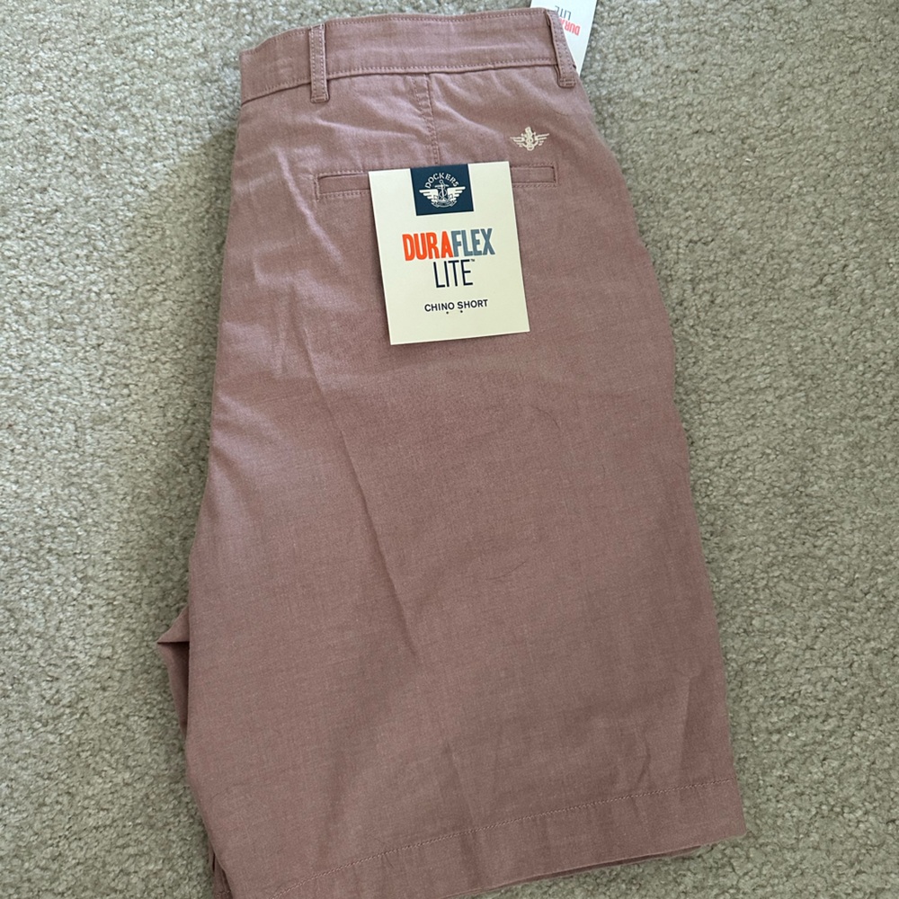 Dockers Red Chinos Flat Front Pants